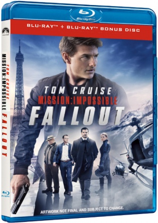 Locandina italiana DVD e BLU RAY Mission: Impossible - Fallout 